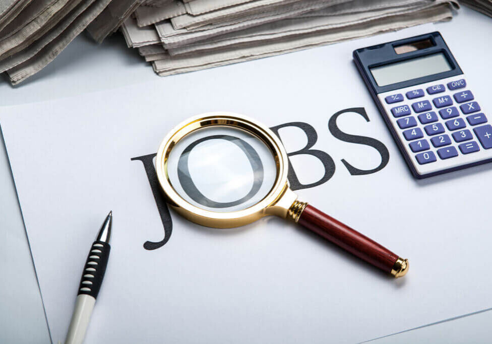 job search still life